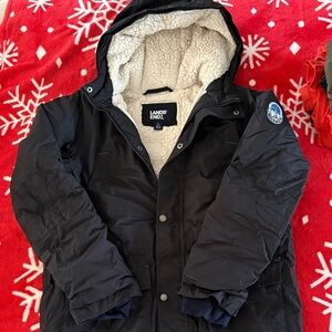Lands' End Kids Navy Puffer Jacket